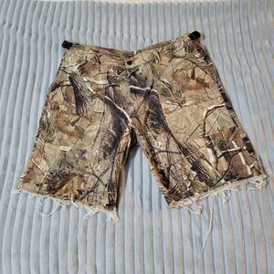 VTG Gander Mountain Guide Series Realtree Camo Women's Cutoff Shorts